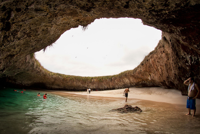 playa del amor hidden islands mexico
