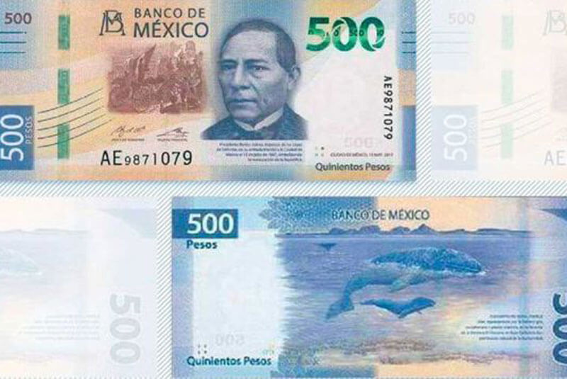 New $500 Peso Bank Note Enters Circulation in Mexico