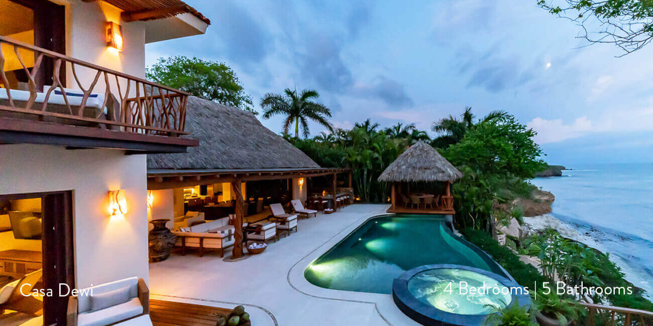 Casa Dewi | Punta Mita | Luxury Beachfront Villa | Casa Bay Villas